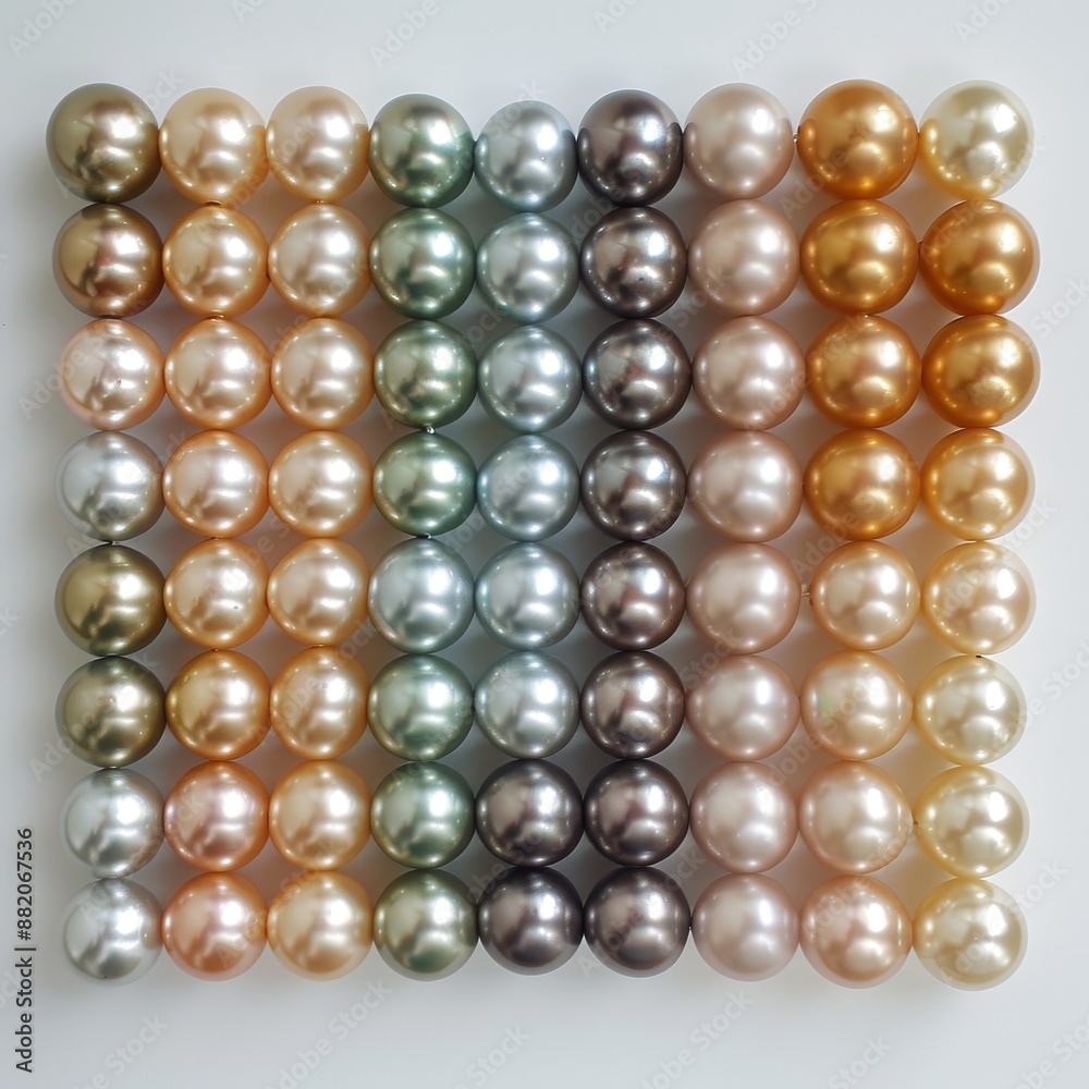 Collection of Multi Color Pearls Collection of Multi Color Pearls