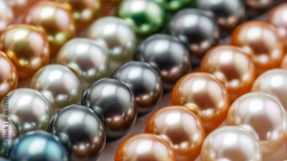 Collection of Multi Color Pearls Collection of Multi Color Pearls