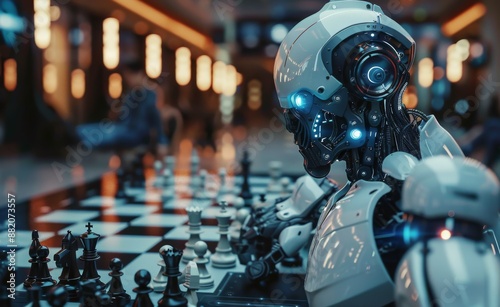 Robot Working Alongside Humans in an Office Setting