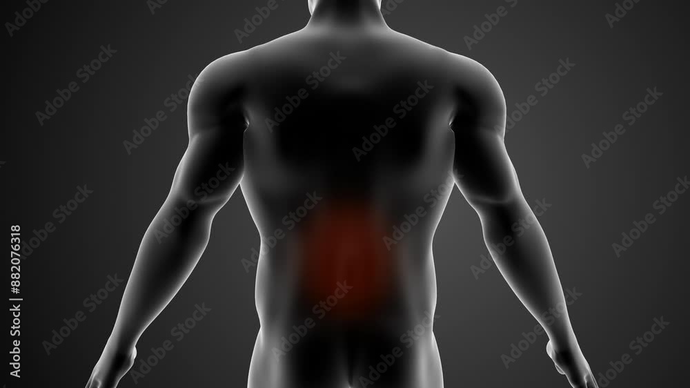 Lower back pain medical animation Lower back pain medical animation