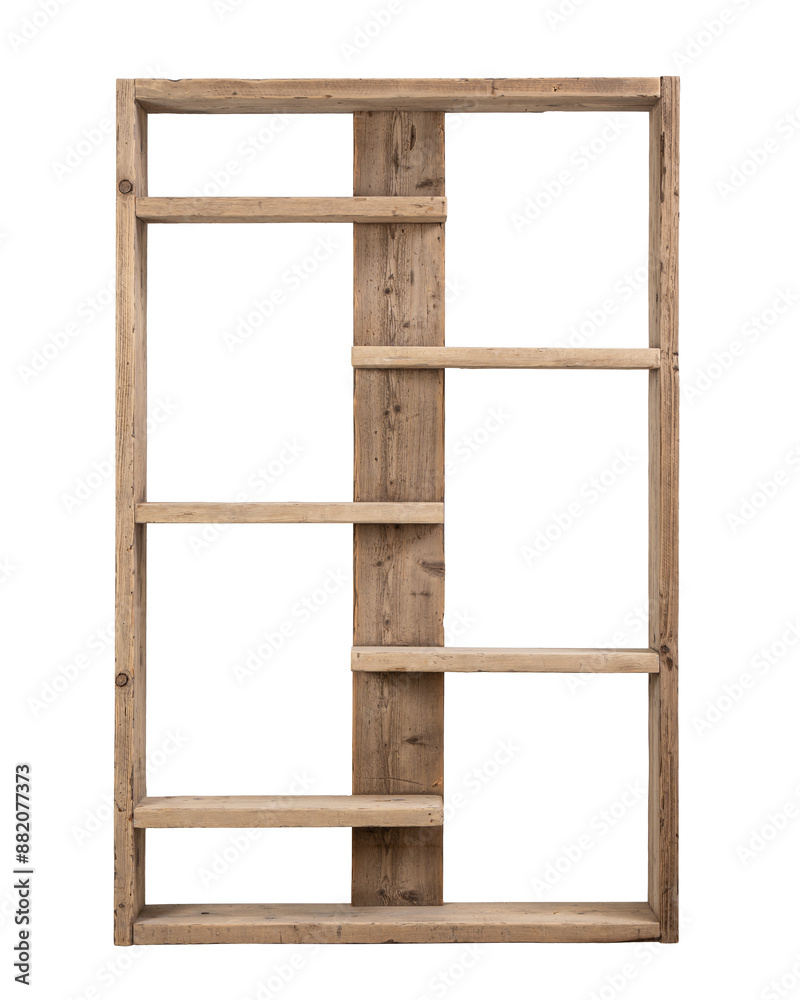rough wooden shelf in grunge style. isolated white background rough wooden shelf in grunge style. isolated white background