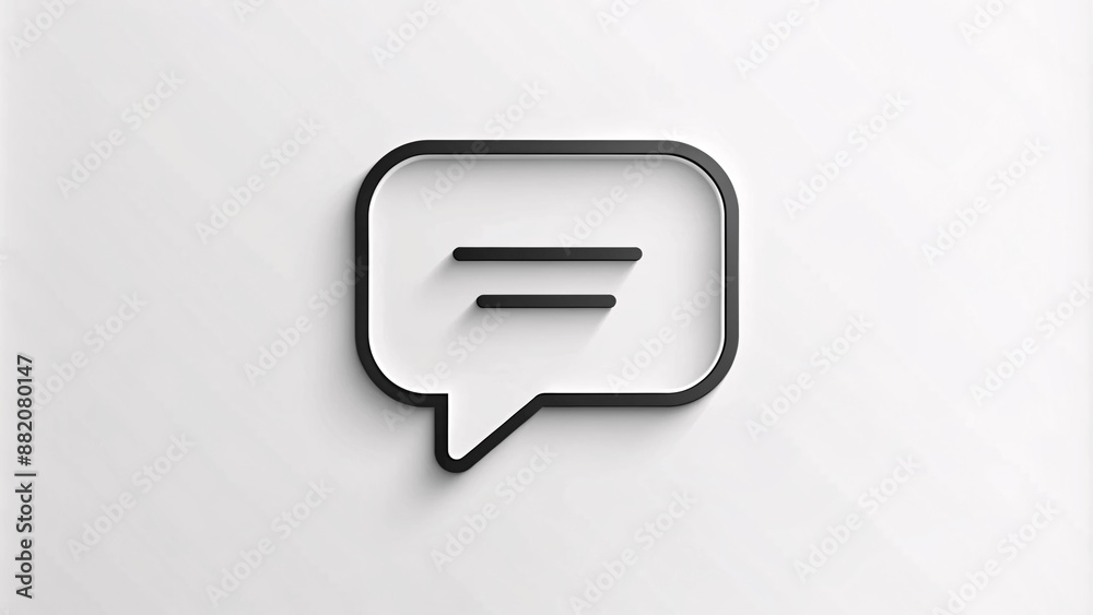 dialogue bubble art black bold line icone simple chat design dialogue bubble art black bold line icone simple chat design