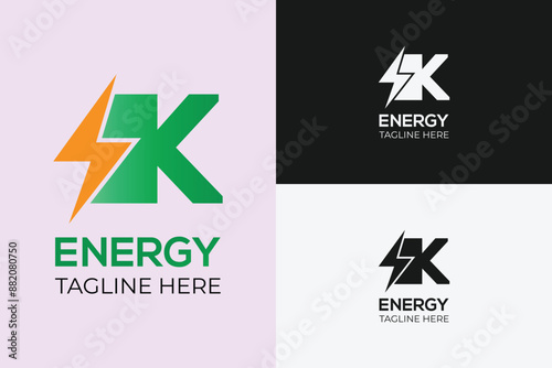 Professional Energy letter logo for your Business