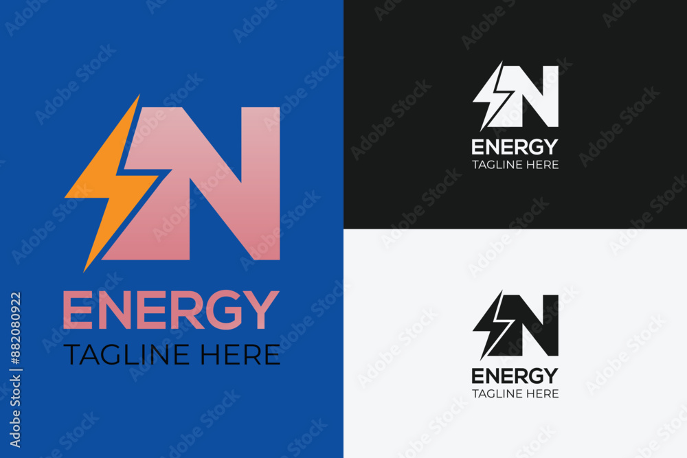 Professional Energy letter logo for your Business Professional Energy letter logo for your Business