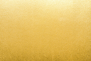 Gold background foil leaf metallic golden texture reflective shinny wrapping paper bright yellow wallpaper with smmoth line for design decoration element