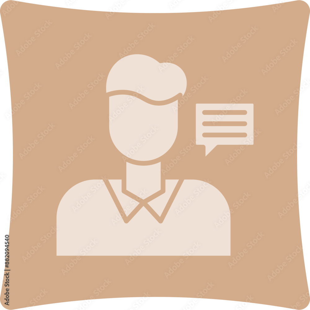 Legal Advisor Glyph Art Box Icon Legal Advisor Glyph Art Box Icon