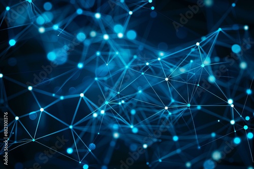 Abstract digital data background. Can be used in the description of network abilities, technological processes, digital storages, science, education, etc.