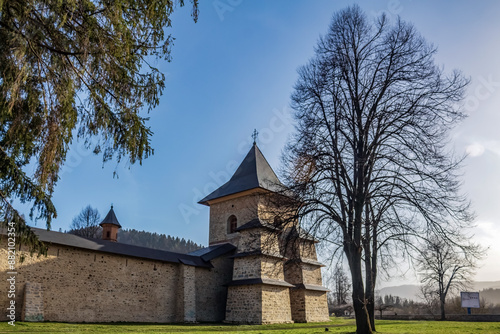 Sucevita Monastery - Europe, Romania, Suchav region, Sucevita,  30.03.2024 year photo