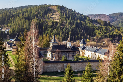 Sucevita Monastery - Europe, Romania, Suchav region, Sucevita,  30.03.2024 year photo