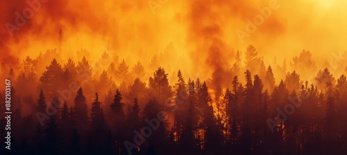 Forest fires are caused by humans in rain forests