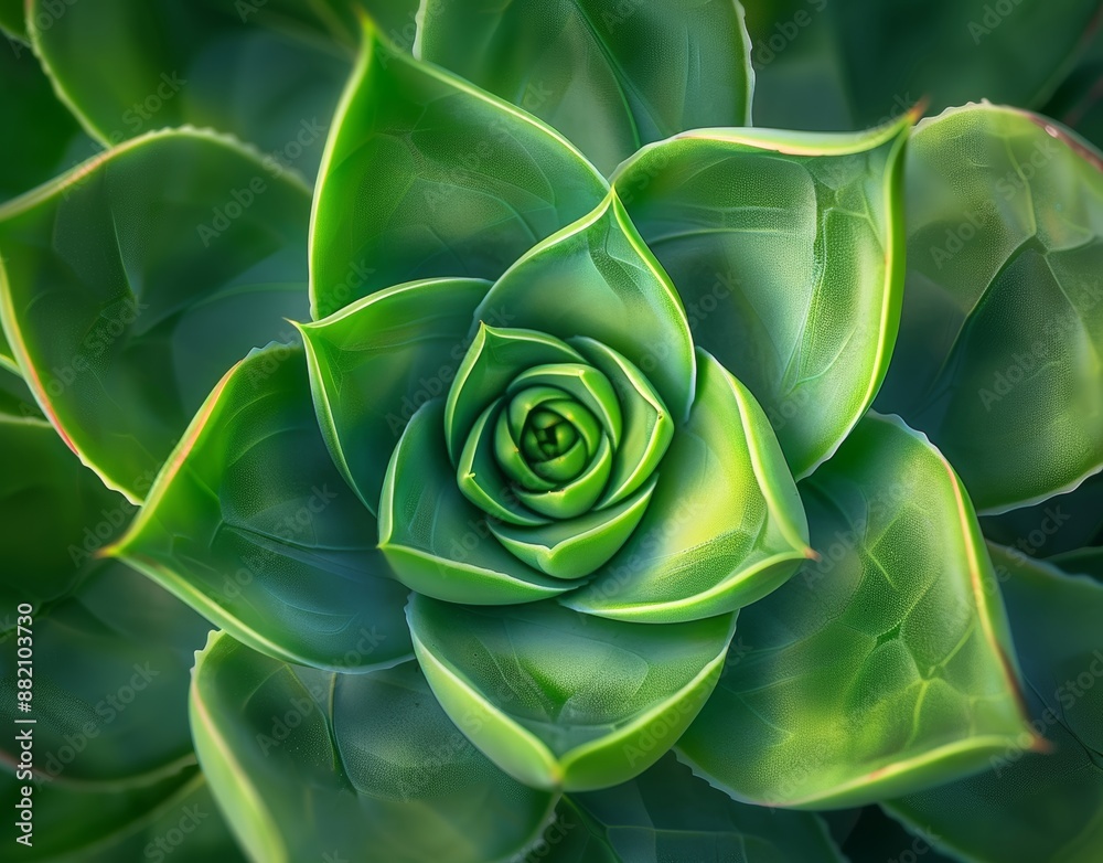 Aeonium tabuliforme (Aeonium tabuliforme) in a natural green pattern Aeonium tabuliforme (Aeonium tabuliforme) in a natural green pattern