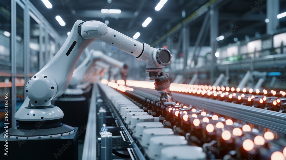 Discover the role of robotics in modern manufacturing at our industrial factory.
