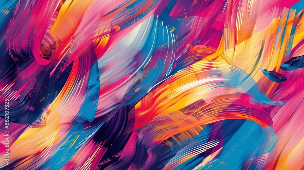 Experience the vibrancy of a bold background, featuring vivid colors and striking patterns that captivate Experience the vibrancy of a bold background, featuring vivid colors and striking patterns that captivate