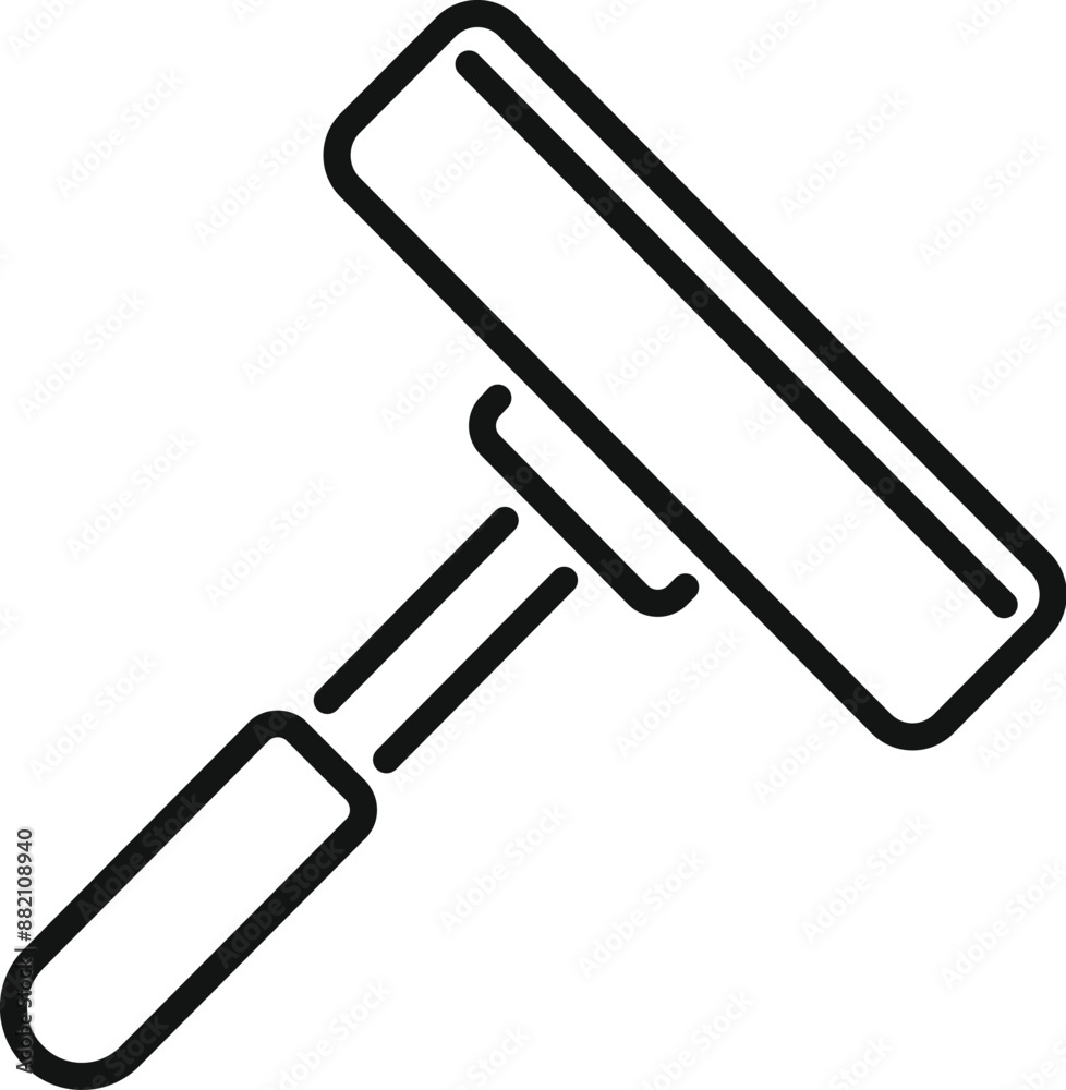 Simple cleaning window cleaning tool with plastic handle for washing Simple cleaning window cleaning tool with plastic handle for washing
