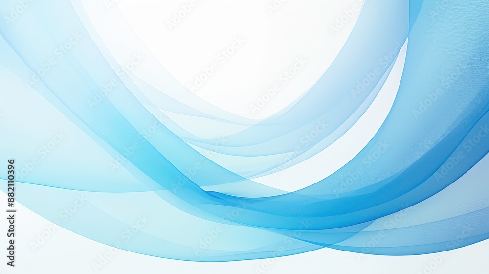 Fantasy blue and white abstract art and technological design Fantasy blue and white abstract art and technological design