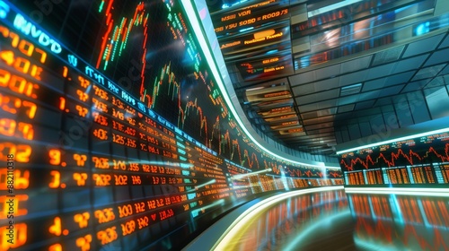 Explore the dynamics of the stock market, where investors buy and sell shares of publicly traded companies to capitalize