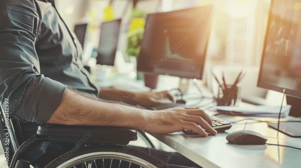 Person with Disability Thrives in Workplace Person with Disability Thrives in Workplace