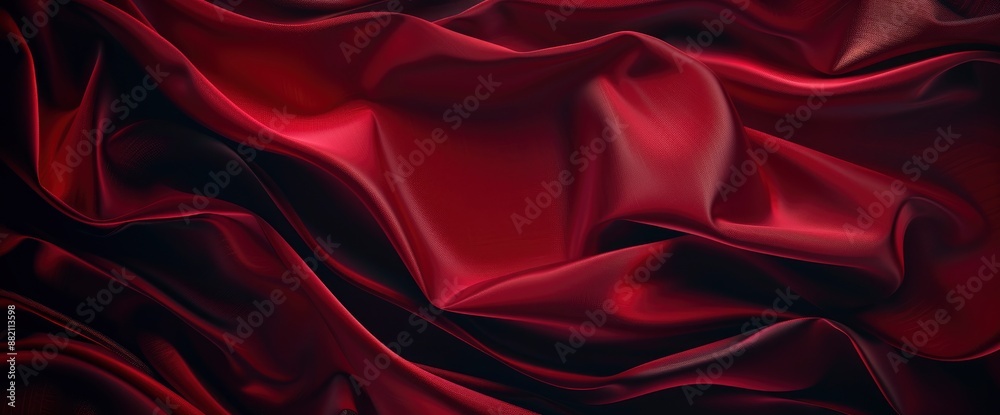 Red shadow abstract background with black dark light effect pattern, perfect for a dramatic and artistic design Red shadow abstract background with black dark light effect pattern, perfect for a dramatic and artistic design