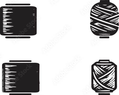 Art & Illustration, vector art of Thread, Ai generated.