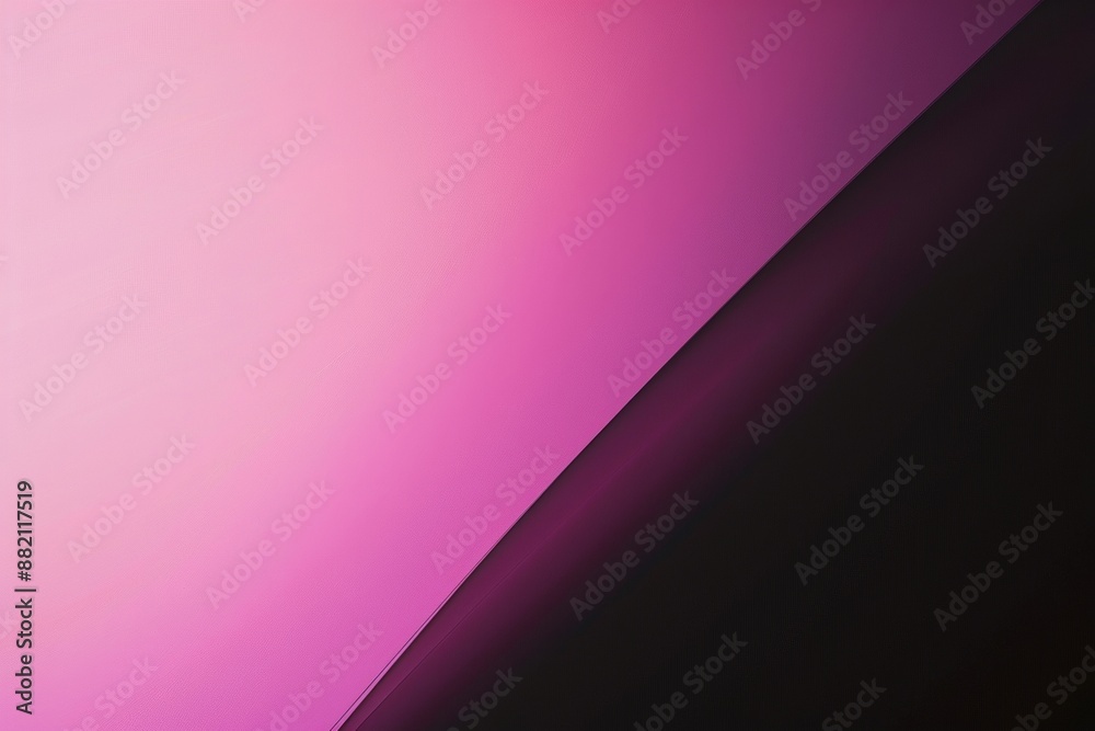 Pink and black gradient background with an angle in the bottom left corner Pink and black gradient background with an angle in the bottom left corner