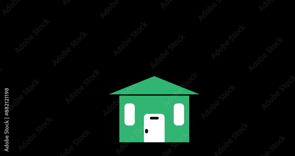 Real estate or property investment animated illustration. Property real estate marketing Real estate or property investment animated illustration. Property real estate marketing