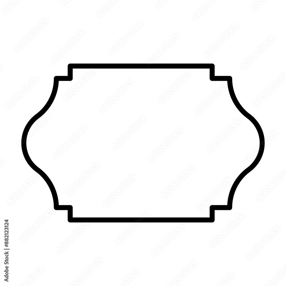 Label Frame Shape Line Icon Label Frame Shape Line Icon