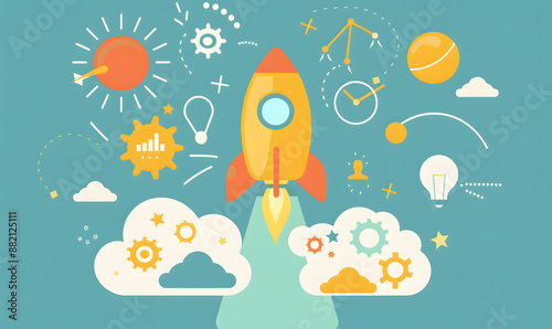 business and idea thinking concept.
