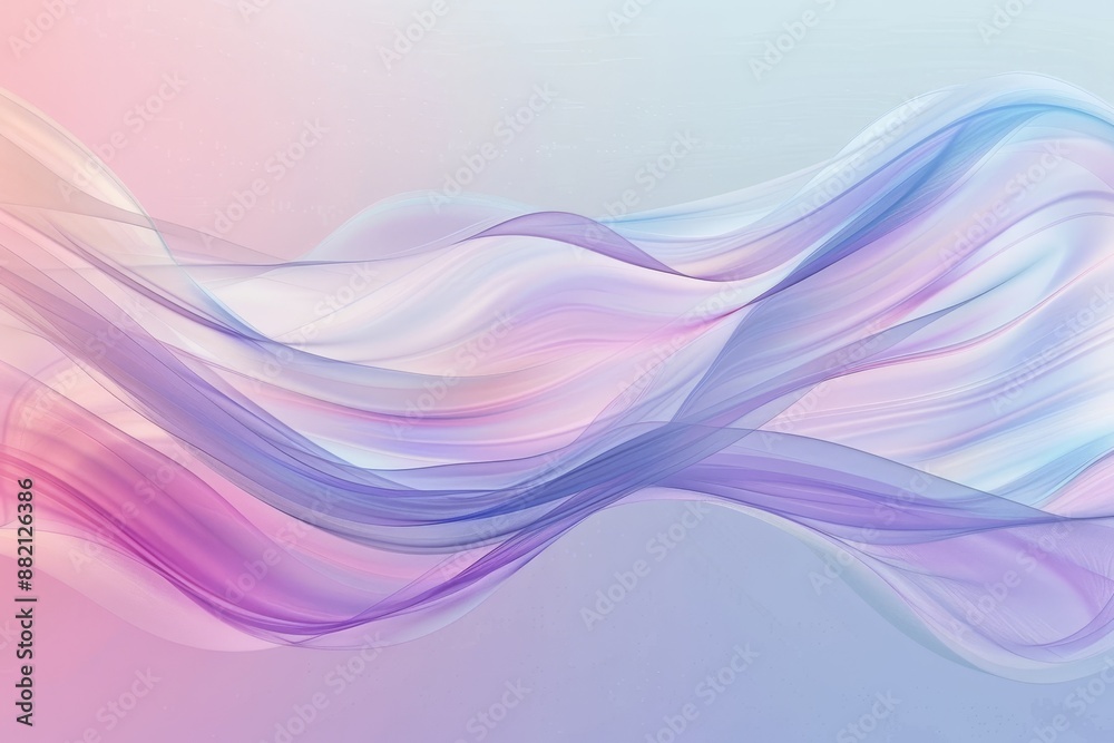 Fototapeta premium Abstract Background with Soft Flowing Pastel Hues