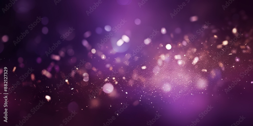 Purple Glitter Bokeh Background Purple Glitter Bokeh Background