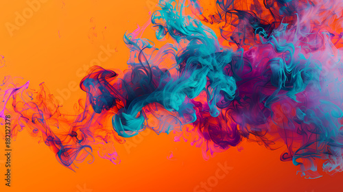 Abstract color ink