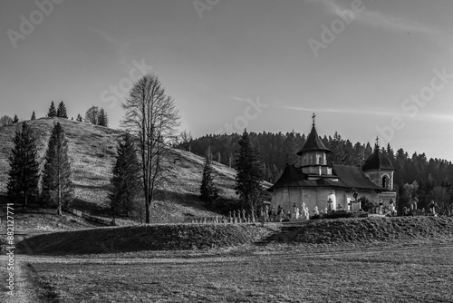 Sucevita Monastery - Europe, Romania, Suchav region, Sucevita,  30.03.2024 year photo