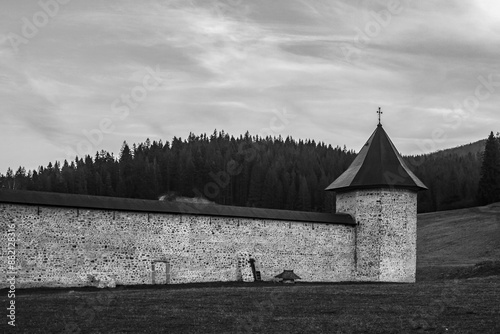 Sucevita Monastery - Europe, Romania, Suchav region, Sucevita,  30.03.2024 year photo