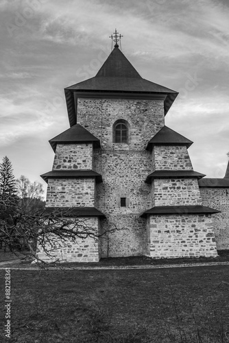 Sucevita Monastery - Europe, Romania, Suchav region, Sucevita,  30.03.2024 year photo