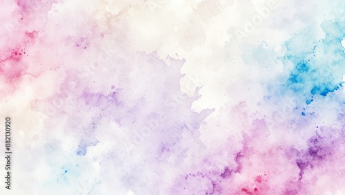 Abstract watercolor background. Digital art painting. Colorful texture