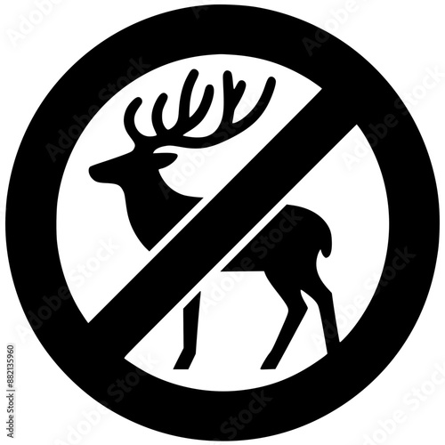 No deer sign