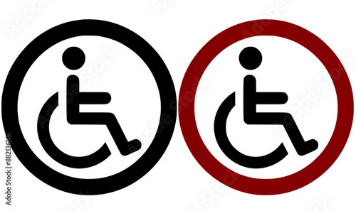 handicap sign