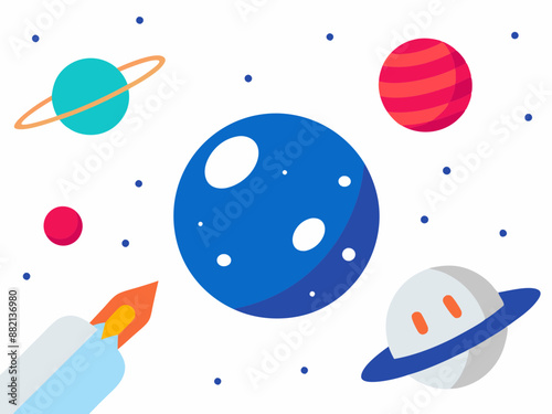  A Comprehensive Guide for Space Enthusiasts and Researchers, Space exploration, space launch, space for your text, fish in the sea, rocket in space