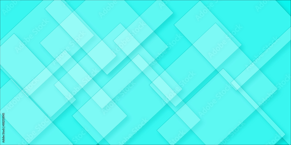 Fototapeta premium Minimalistic geometric blue abstract background. abstract background with transparent rhombus geometric diagonal triangle patterns vibrant header design. Geometric background poster design template.