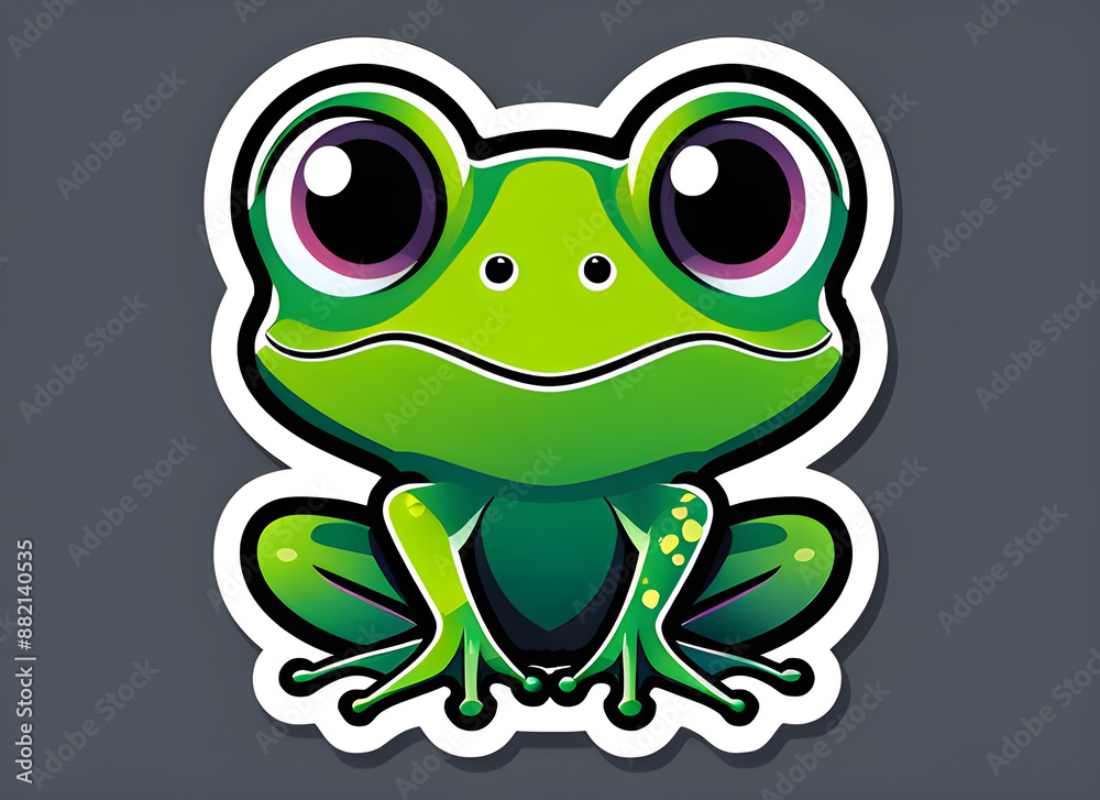Obraz premium frog generative ai