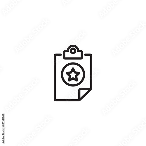 Favorite icon or logo isolated sign symbol. Editable icon.