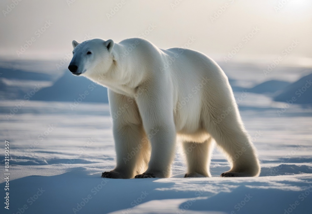 digital shadow white edition polar animal walking arctic art mammal out snow light wildlife bear digital shadow white edition polar animal walking arctic art mammal out snow light wildlife bear