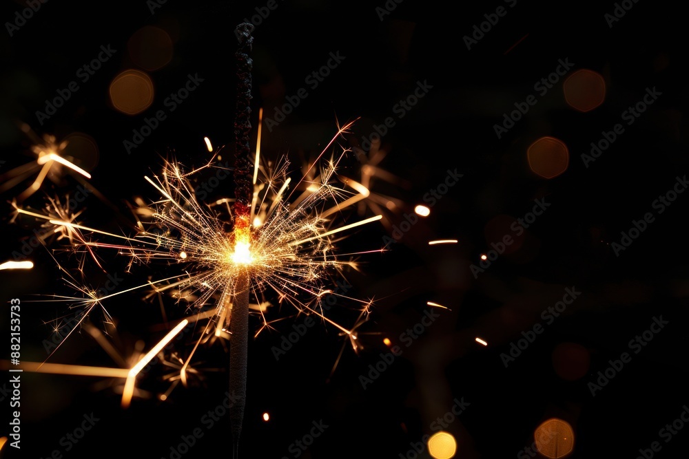 Obraz premium Sylvester New Year, New Year's Eve 2025 party event celebration holiday greeting card banner panorama