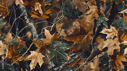 Camo pattern wallpaper