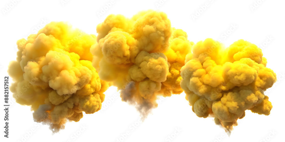 yellow cloud on white background yellow cloud on white background