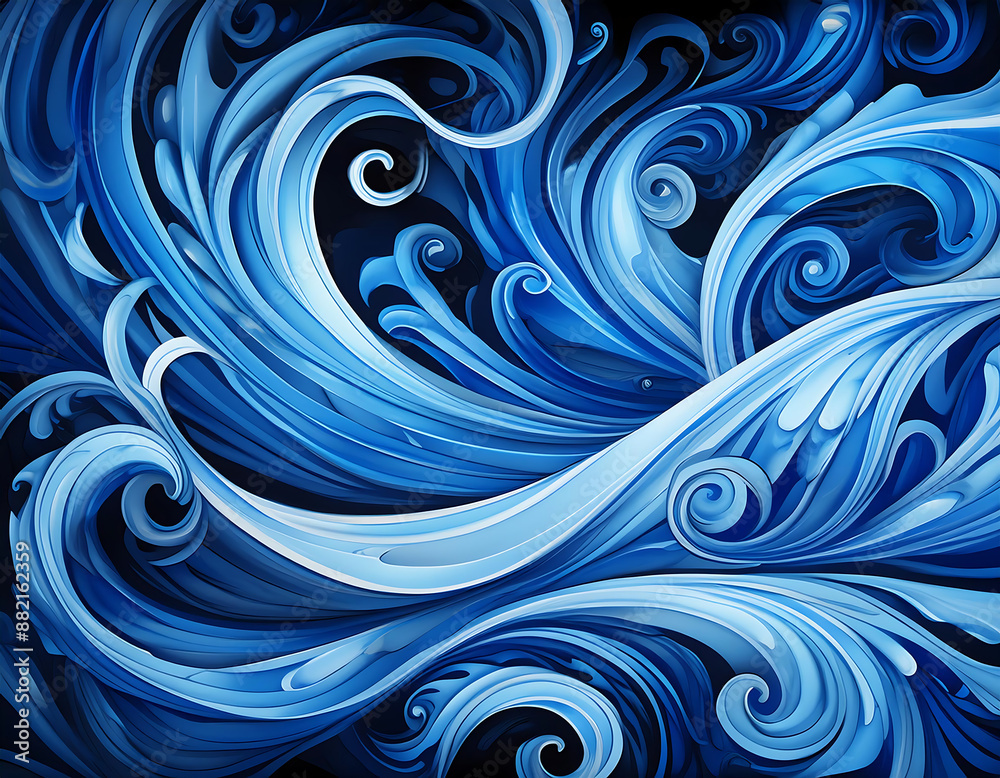 Blue Swirl Postals- A set of dynamic blue swirl designs, isolated on a transparent back_1(44) Blue Swirl Postals- A set of dynamic blue swirl designs, isolated on a transparent back_1(44)