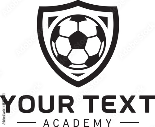 Soccer Football Emblem Shield