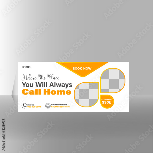 Real Estate Bill Board Design.