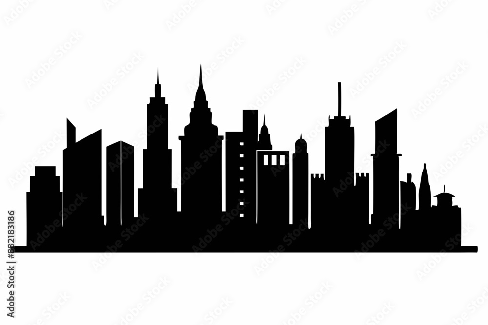 city skyline silhouette, Modern City Skyline Skyscrapers, City silhouette vector, Skyline urban border collection.
city skyline silhouette, Modern City Skyline Skyscrapers, City silhouette vector, Skyline urban border collection.