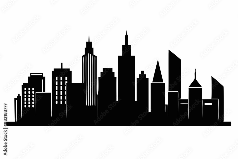 city skyline silhouette, Modern City Skyline Skyscrapers, City silhouette vector, Skyline urban border collection.
city skyline silhouette, Modern City Skyline Skyscrapers, City silhouette vector, Skyline urban border collection.