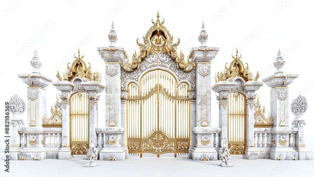 Obraz premium thai temple door